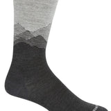 Icebreaker Men's Lifestyle Fine Gauge Crew Mountain Sky Socks
