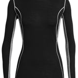 Icebreaker Women's Merino 200 Oasis Deluxe Longsleeve Crewe Thermal Top