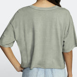 RVCA Women's PTC Boyfriend Crop Tee