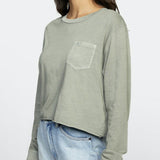 RVCA Women's PTC Boyfriend Longsleeve Shirt