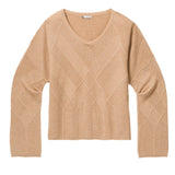 Smartwool Women's Shadow Pine Cable V-Neck Sweater
